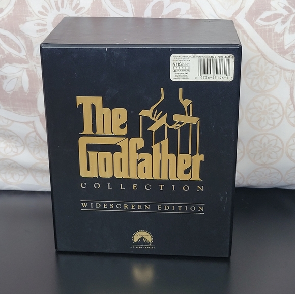 The Godfather Trilogy Set VHS in Wide-screen - Picture 2 of 7